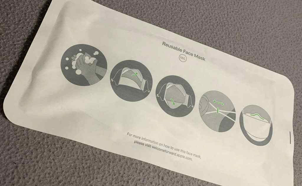 Apple crea su propio cubrebocas