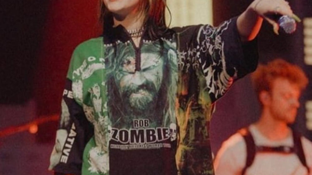 Famosos músicos alaban la playera metalera de Billie Eilish