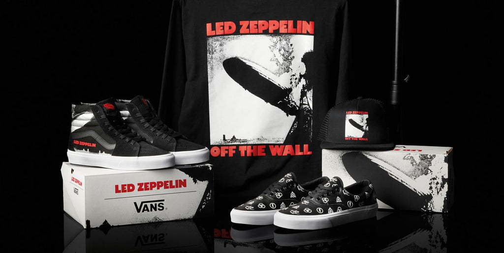 Vans lanzan nueva línea de productos oficiales de Led Zeppelin