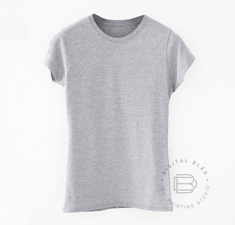 Algodón Peinado Playera De AlgodÃ³n Mujer Camiseta Mujer Azul