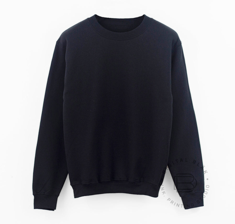 Sudadera Cuello Redondo Sudadera Negra Optima Sudadera Negra Mujer